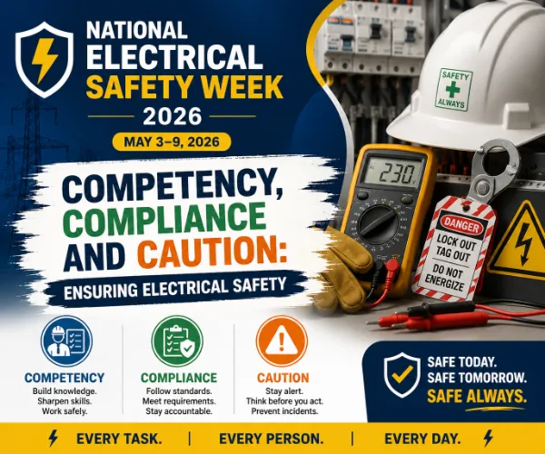 National Electrical Safety Week Theme 2026
